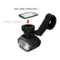 Luz Delantera Para Bicicleta De 150 Lux (StVZO)