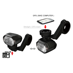 Luz Delantera Para Bicicleta De 150 Lux (StVZO)